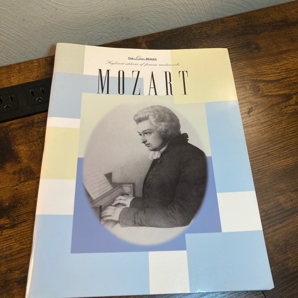 Mozart The Opus Series Piano Sheet Music Book Lawrence Rosen Hal Leonard 1996